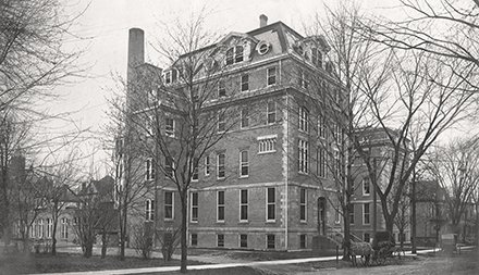 multi story brick building