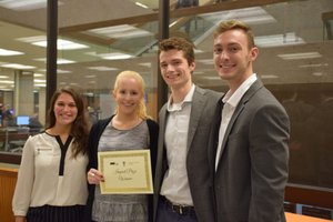 Angelica O’Hara, McKenna Murtha, Quinn King and Alec Gillinder