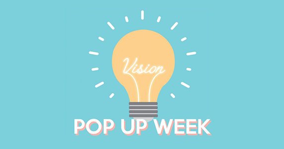 pop up week graphic