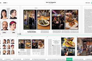 Page images from an issue of New York Magazine in PressReader