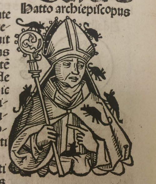 Archbishop Hatto II illustration