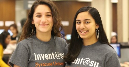 Photo of Kayla Simon and Elizabeth Tarangelo