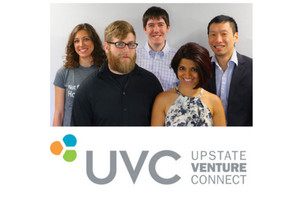 five people with Upstate Venture Connect logo underneath