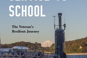 Service to School poster of ships in water