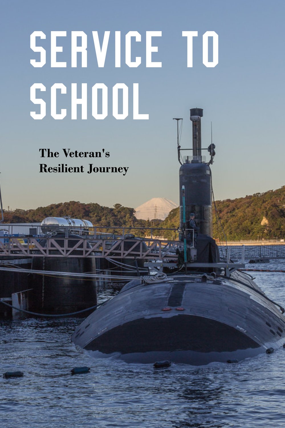 Service to School poster of ships in water