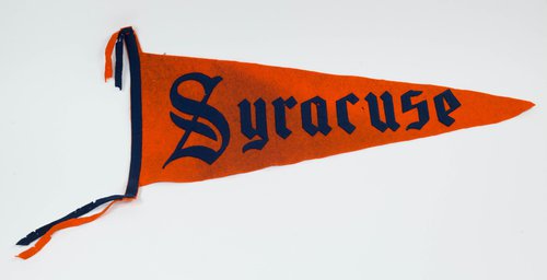 Syracuse Pennant. Syracuse University Memorabilia Collection